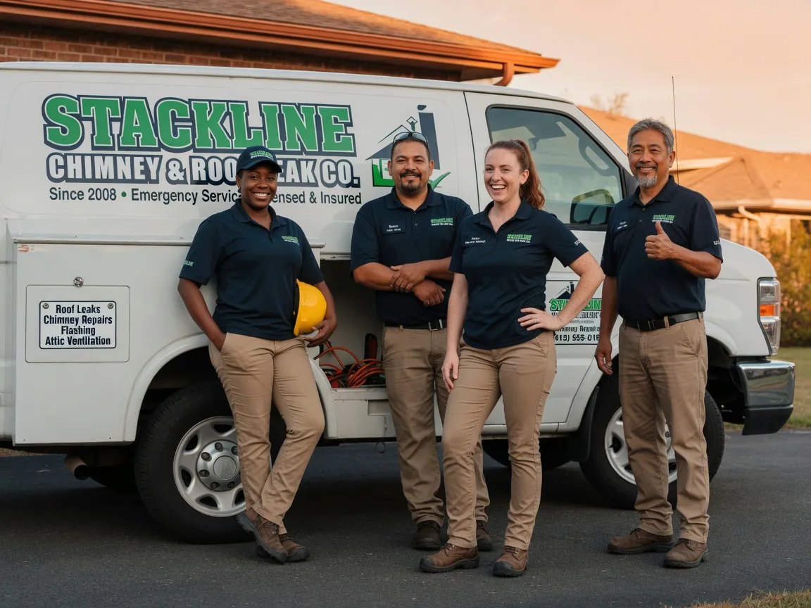 Chimney flashing repair company in Secretary, MD